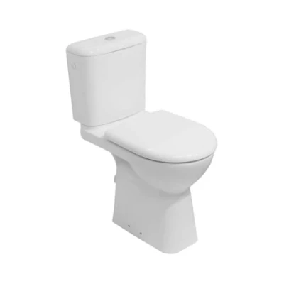 Afbeelding van Jika Euroline closet voor duoblok + 8 PK wit