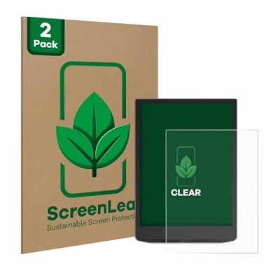 Afbeelding van ScreenLeaf Screenprotector voor PocketBook InkPad Color 3 Duurzame schermbescherming Folie Beschermfolie transparant (2 Stuks)