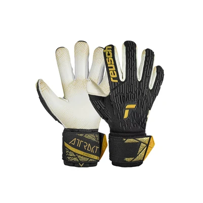 Afbeelding van Reusch Attrakt Freegel Gold X GluePrint Finger Support Keepershandschoenen voor volwassenen met Evolution Negative Cut en vingerbescherming
