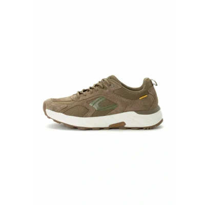 Afbeelding van camel active Sneaker MIT Griffiger Sohle Sneakers laag, Heren, Maat: 45, Khaki Leer