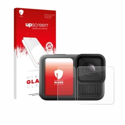Afbeelding van upscreen Screenprotector voor GoPro Hero 13 Black Ultra Wide Edition Folie Beschermfolie Beschermglas transparant
