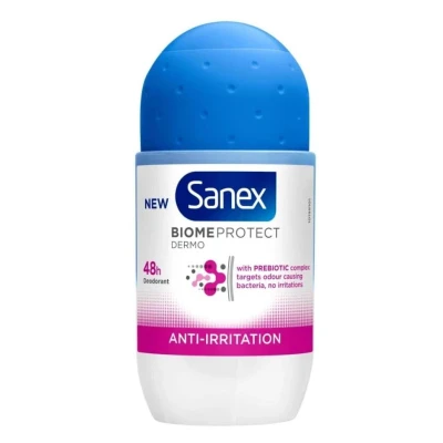 Afbeelding van Sanex biomeprotect dermo deodorant roller anti irritation 50ML