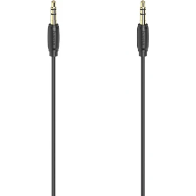 Afbeelding van Hama Audiokabel 3,5 Mm Jack St. Stereo Verguld Ultradun 5,0 M