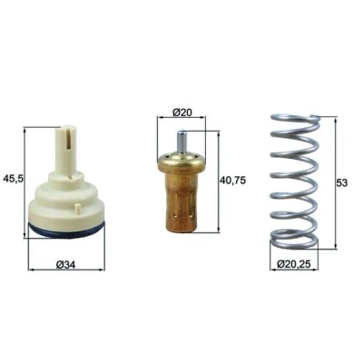 Afbeelding van Mahle Original Thermostaat TX 209 80D