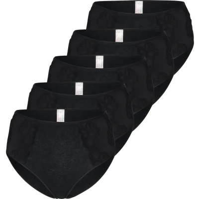 Afbeelding van Nina von C. Taillen 5ER PACK Basic Slip, Dames, Maat: 38, Schwarz