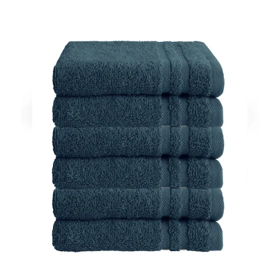 Afbeelding van 6 x Byrklund gastendoekje 30x50 Donkerblauw