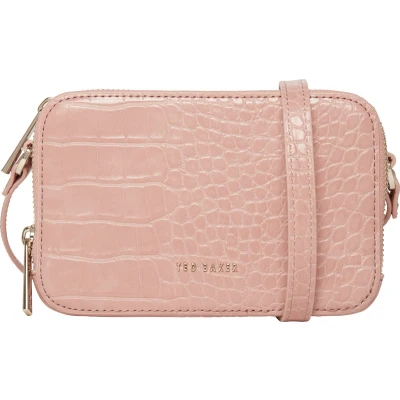 Afbeelding van Ted Bakker Stina Mini Camera bag Gielen Lederwaren Roze