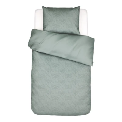 Afbeelding van Dekbedovertrek Essenza Felipa Dusty Green Bamboe 140 x 200 / 220 cm 1 Persoons