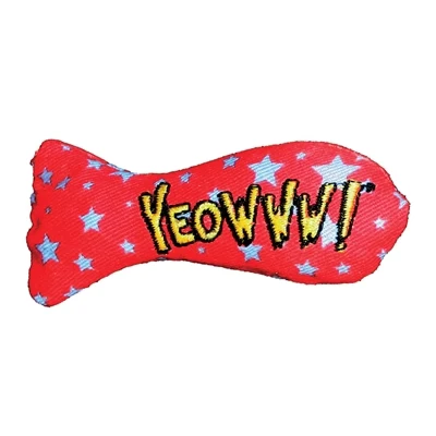 Afbeelding van Yeowww Stinkies Catnip Sardientje Met Sterren 7,5 CM