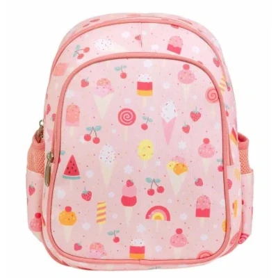 Afbeelding van A little lovely company rugzak met koelvak ijsjes 32 cm
