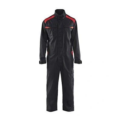 Afbeelding van Blaklader Overall Industrie ZWART/ROOD C46