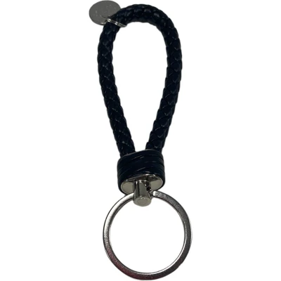 Afbeelding van Gevlochten Sleutelhanger Braided Key Chain Zwart