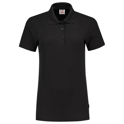 Afbeelding van Tricorp Dames Poloshirt slim fit 201006 Zwart mt.3XL