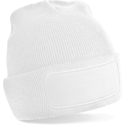 Afbeelding van Beechfield Original Patch Beanie B445 White