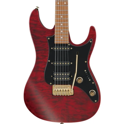 Afbeelding van Ibanez Scott LePage SLM10 TRM Transparent Red Matte Elektrische gitaar