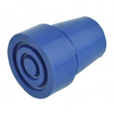 Afbeelding van Krukdoppen 19 mm Blauw Set van 2