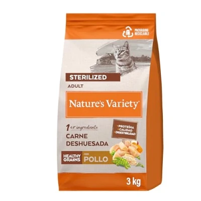 Afbeelding van 3kg Nature&#039;s Variety Healthy Grains Gesteriliseerd Kippenvoer droog