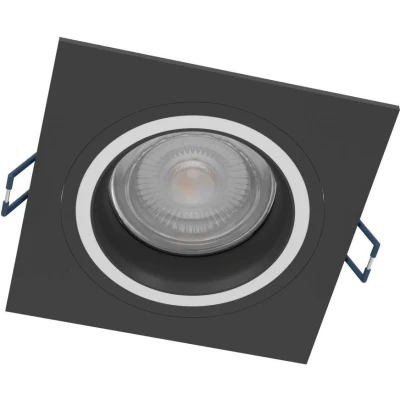 Afbeelding van EGLO connect.z Carosso Z Inbouwspot 9,3 cm Zwart/Wit Instelbaar RGB &amp; wit licht Dimbaar Zigbee