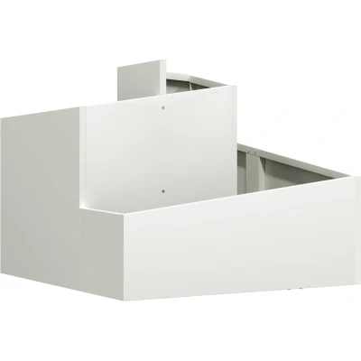 Afbeelding van Kunststof Plantenbak Wit Middelgroot