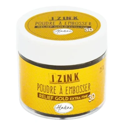 Afbeelding van Izink Embossing Powder Gold Extra Fine 25 ml