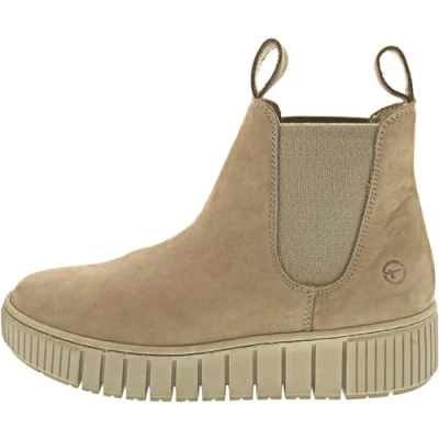 Afbeelding van Tamaris 1 25403 43 Chelsea laarzen voor dames, camel, 39 EU