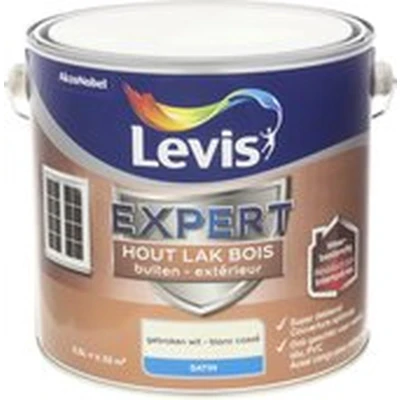 Afbeelding van Levis Expert Lak Buiten Zijdeglans 2,5l Gebroken Wit