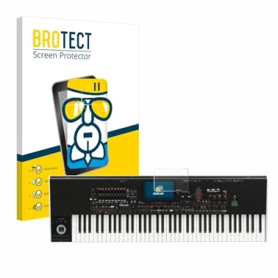 Afbeelding van BROTECT Screenprotector voor KORG Pa4x Folie Beschermfolie Beschermglas transparant