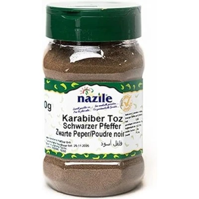 Afbeelding van Nazile Zwarte Peper Gemalen 2 x 200 Gram