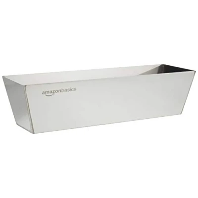 Afbeelding van AmazonBasics Stainless Steel Mud Pan