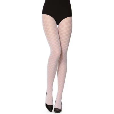 Afbeelding van Merry Style Dames Panty 40 DEN Halsterloos Polyamide MS GI 1102 Wit L