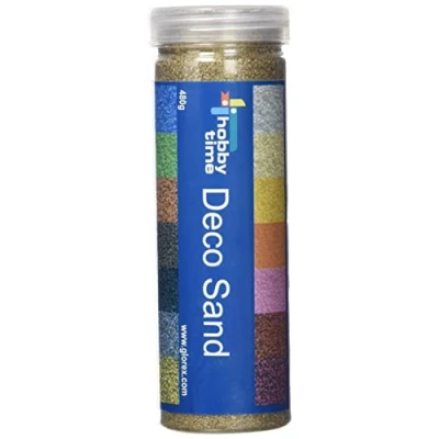 Afbeelding van GLOREX Deco zand 480 g, goud, 15,5 x 6 cm