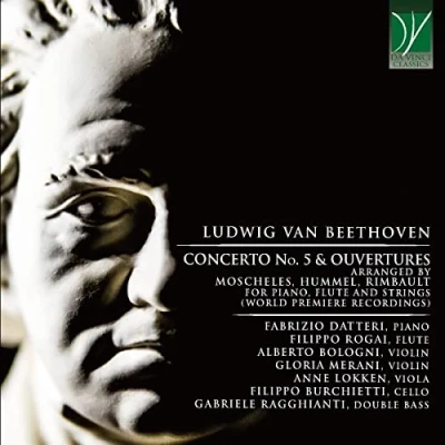 Afbeelding van Fabrizio Datteri, Filippo Rogai &amp; Albe Bologni Concerto No. 5 Ouvertures Arranged By Moscheles (CD)