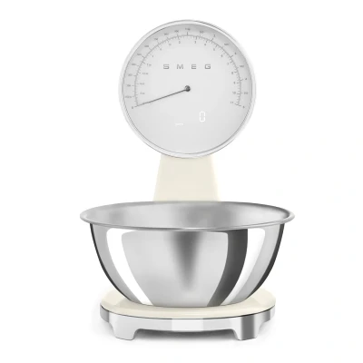 Afbeelding van SMEG KSF01CRWW Weegschaal Analoog en digitaal Crème