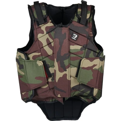 Afbeelding van Horka Flexplus Bodyprotector Adult Groen Camouflage L