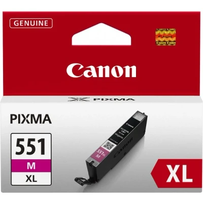 Afbeelding van Canon CLI 551M XL Inktcartridge Magenta Hoge capaciteit