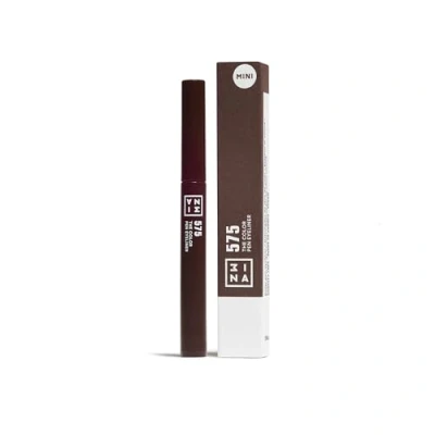 Afbeelding van 3ina THE Color PEN Eyeliner (MINI) Eyeliner, Dames, Maat: 0.6 ml, 575 brown