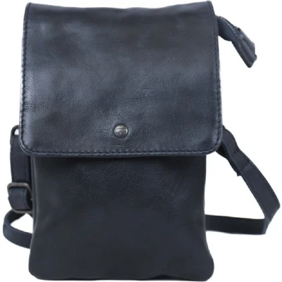Afbeelding van Bear Design Daisy Leren Schoudertasje Blauw