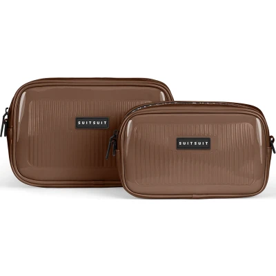 Afbeelding van SUITSUIT Expression Make up tas voor dames Toilettas etui Beautycase Nutshell