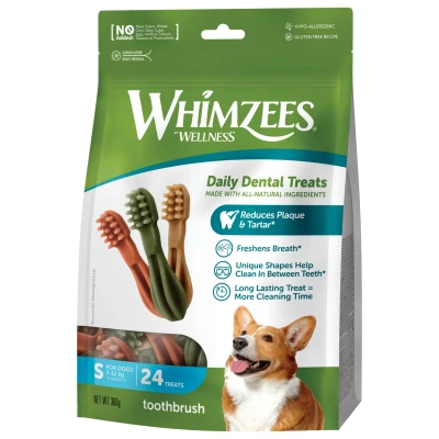 Afbeelding van Whimzees Tandenborstel SMALL 8,5 CM 24 ST (102652)