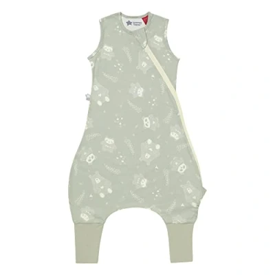 Afbeelding van Tommee Tippee Steppee Leg Slaapzak Originele Grobag Sage Green Zachte Katoenrijke Stof 2,5 TOG 18 36 maanden