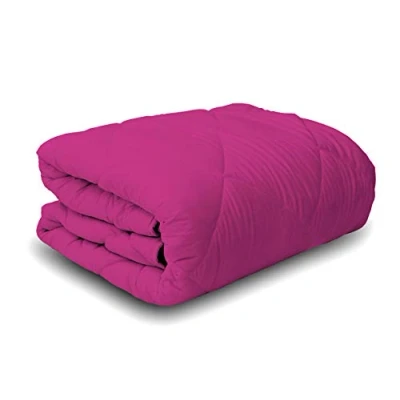 Afbeelding van Italian Bed Linen Winterdekbed elegant, paars, fuchsia, dubbel, 100% microvezel, Lil/Fuchsia, 260 x cm