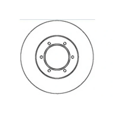Afbeelding van MAPCO Remschijf Vooras 258mm 26mm 6 Geventileerd 15281 0K72F33251A,0K72F33251B,0K72F33251C Remschijven