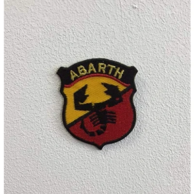 Afbeelding van Abarth Sports Cars Art Badge Ijzer of naai op geborduurde patch