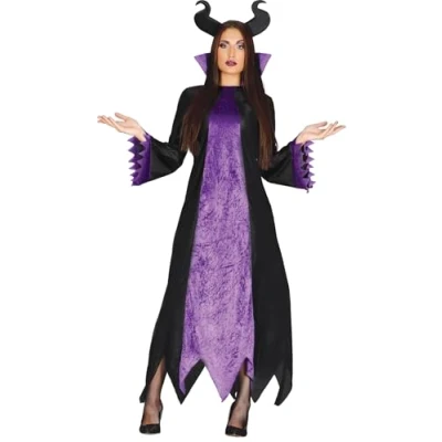 Afbeelding van Fiestas Guirca Verkleedjurk Kwade Fee Dames Polyester Maat L