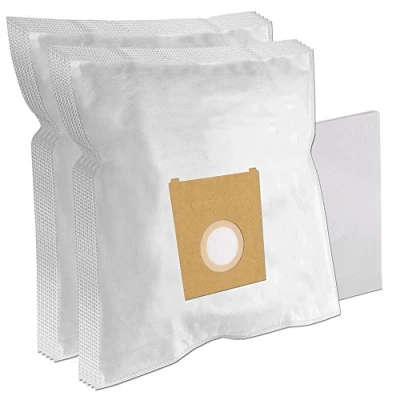 Afbeelding van 10 Microvezel Stofzuigerzakken voor Siemens/Bosch Typ D, E, F, G VS 52 VS06B1110, VS06B112A, VSQ5X1230, VSZ31455, VSZ7330, VSQ8SEN72C, Z3.0 Z4.0 Q4.0 Q5.0 Q8.0