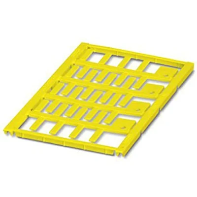 Afbeelding van Phoenix Contact 0819408 UC WMT (15X4) YE Kabelmarkering Montagemethode: Schuiven Markeringsvlak: 15 x 4 mm Geel Aantal markeringen: 320 10 stuk(s)
