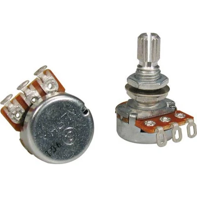 Afbeelding van Alpha ALPS500 A48 500K logaritmische potmeter 10mm bushing small