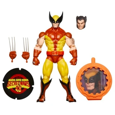 Afbeelding van Secret Wars Marvel Legends Retro Action Figure Wolverine 15 cm
