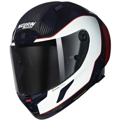 Afbeelding van Nolan X 804 RS Ultra Carbon Asso Di Picche Helm, zwart wit rood, afmeting M voor man