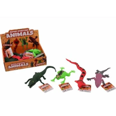 Afbeelding van 12 stretch reptielen in display 26113